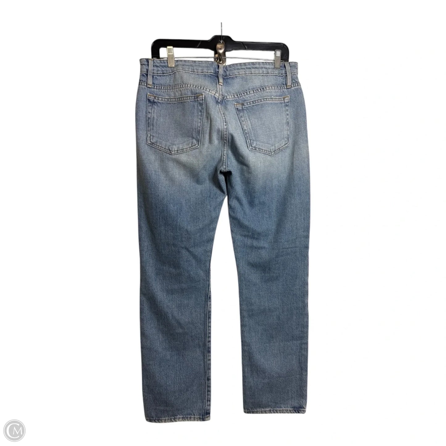 Jeans Boot Cut By Frame In Blue Denim, Size: 4