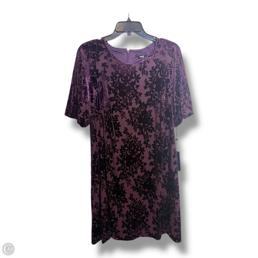 Dress Casual Short By Tommy Hilfiger In Purple, Size: 12