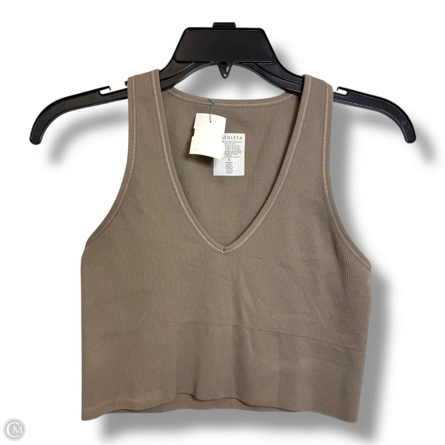 Athletic Tank Top By Athleta In Brown, Size: S