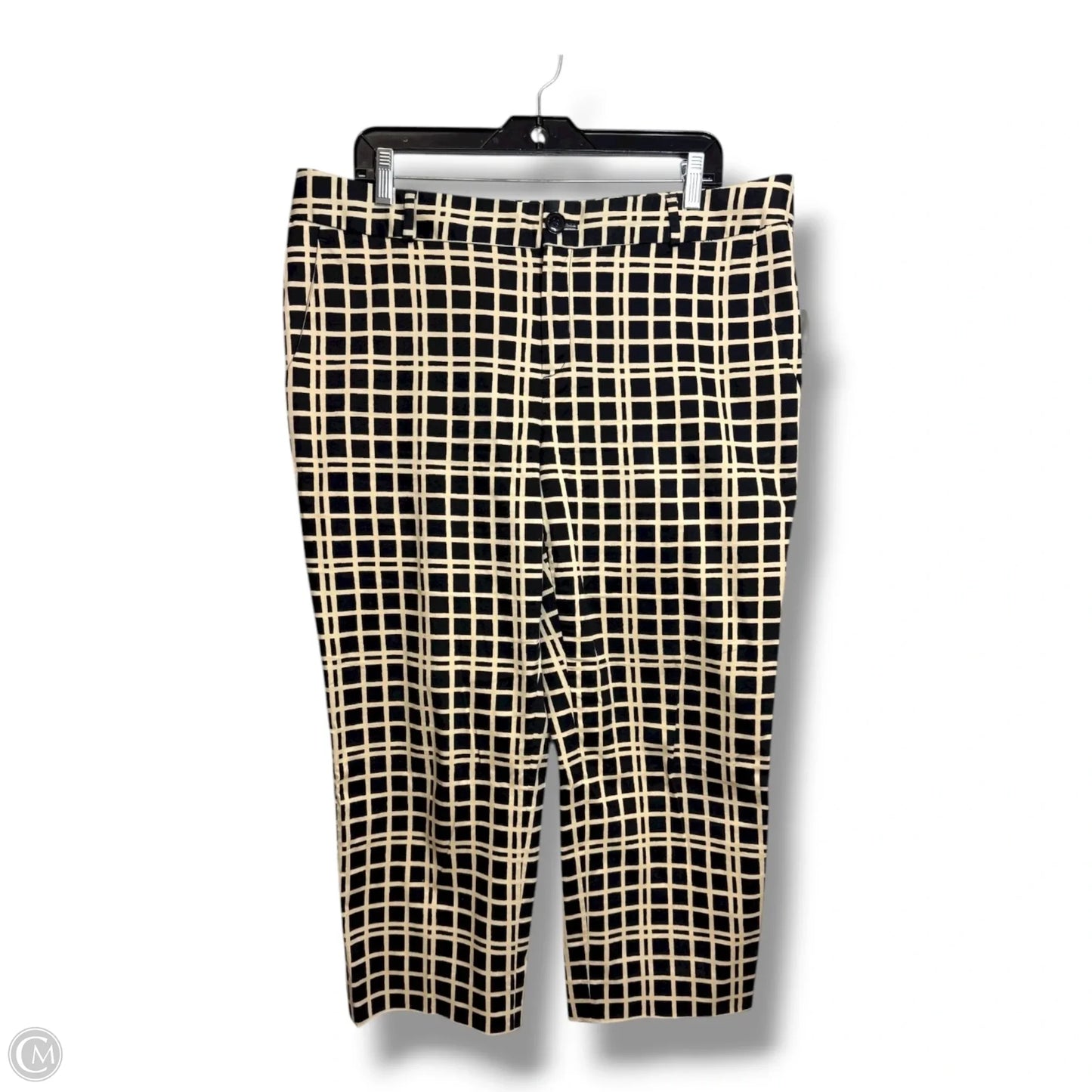 Pants Dress By Banana Republic In Checkered Pattern, Size: 14