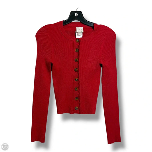 Cardigan By Maeve In Red, Size: Xxs