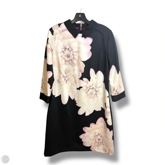 Dress Party Short By Ted Baker In Floral Print, Size: 4