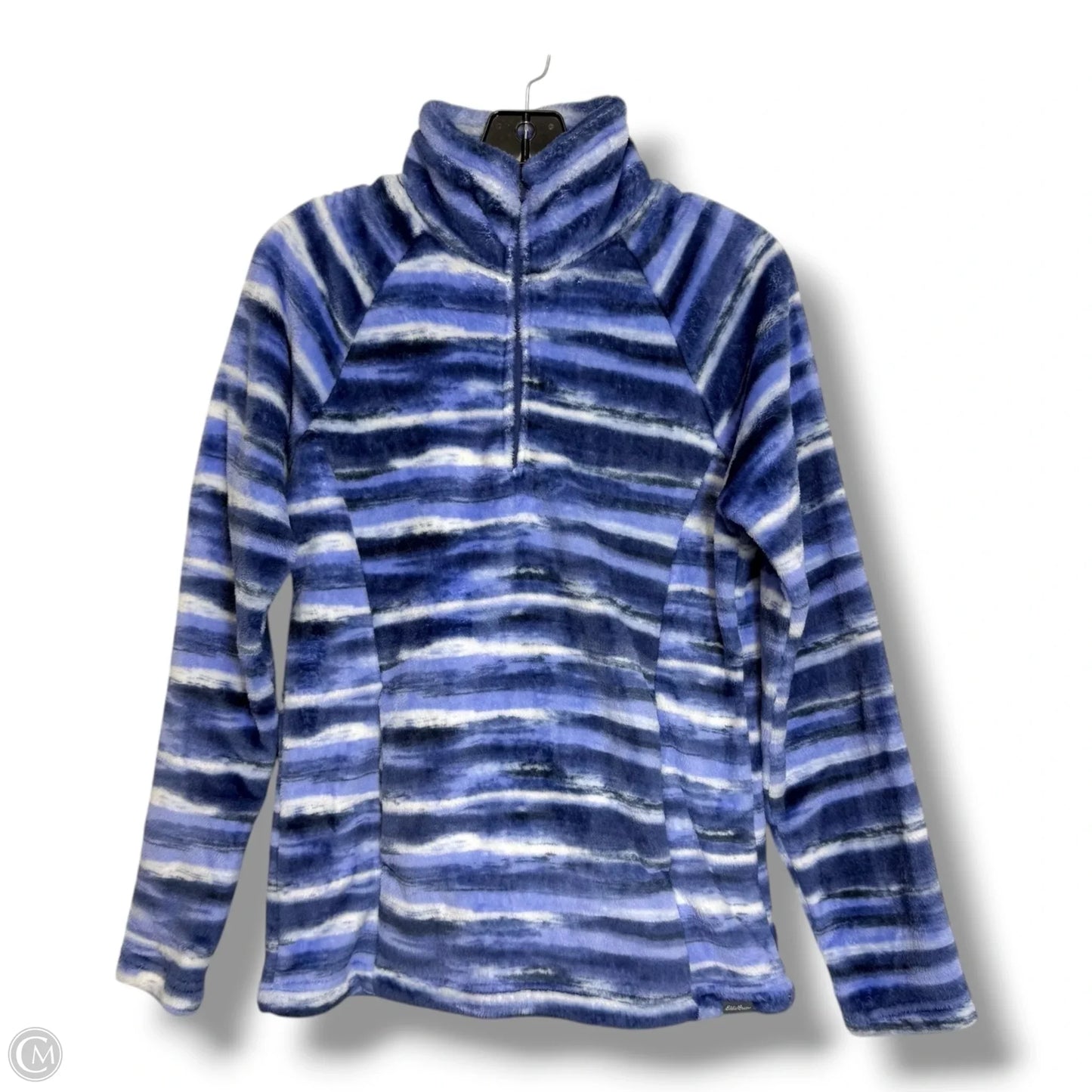 Top Long Sleeve By Eddie Bauer In Blue, Size: M