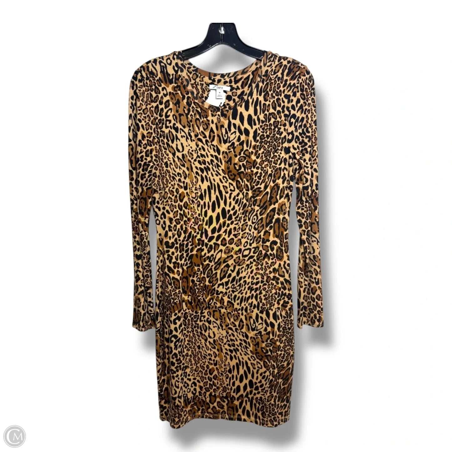 Dress Casual Midi By Bar Iii In Leopard Print, Size: M