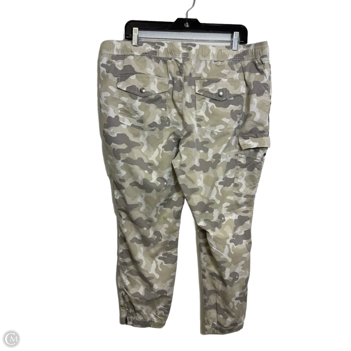Pants Cargo & Utility By Natural Reflections In Camouflage Print, Size: Xl