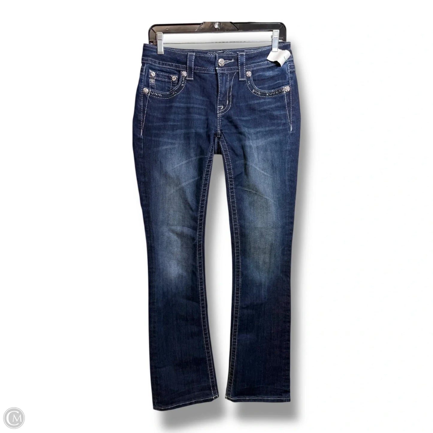 Jeans Boot Cut By Miss Me In Blue, Size: 6