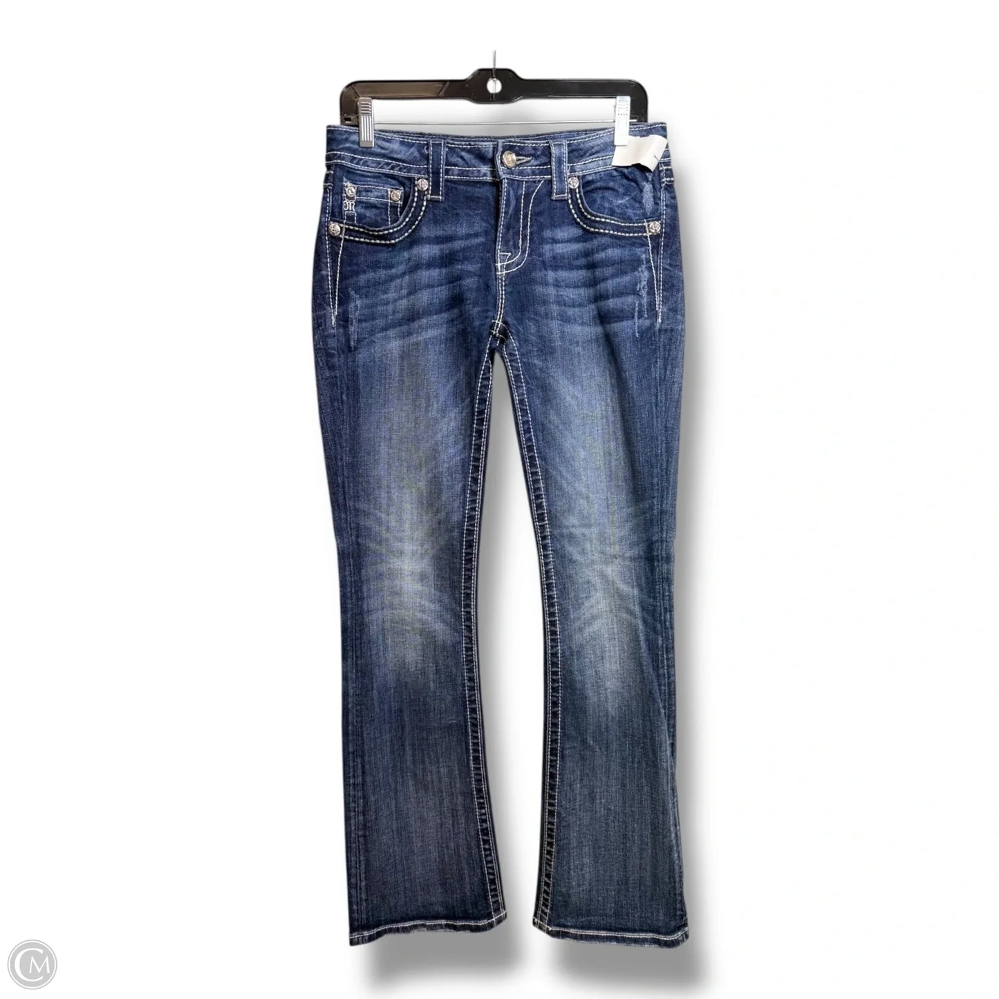 Jeans Boot Cut By Miss Me In Blue, Size: 6