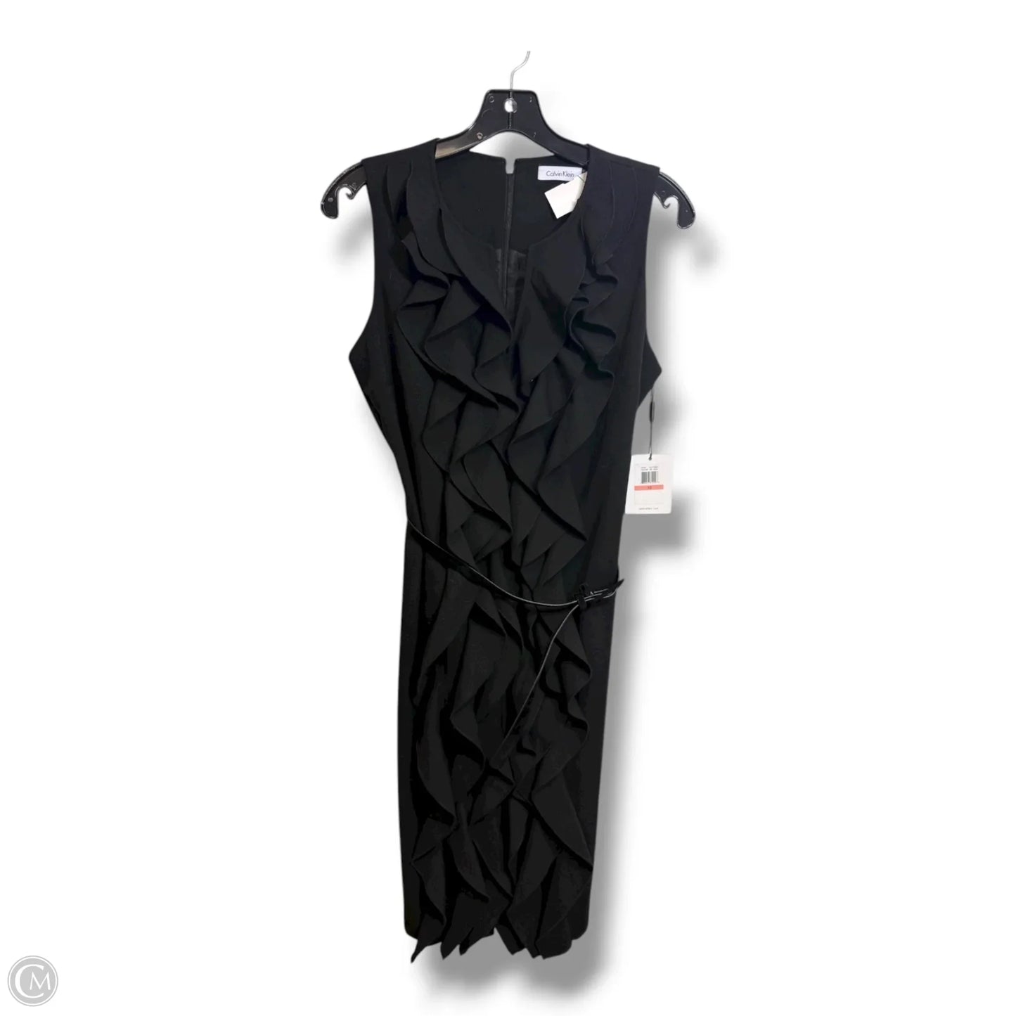 Dress Casual Short By Calvin Klein In Black, Size: 10