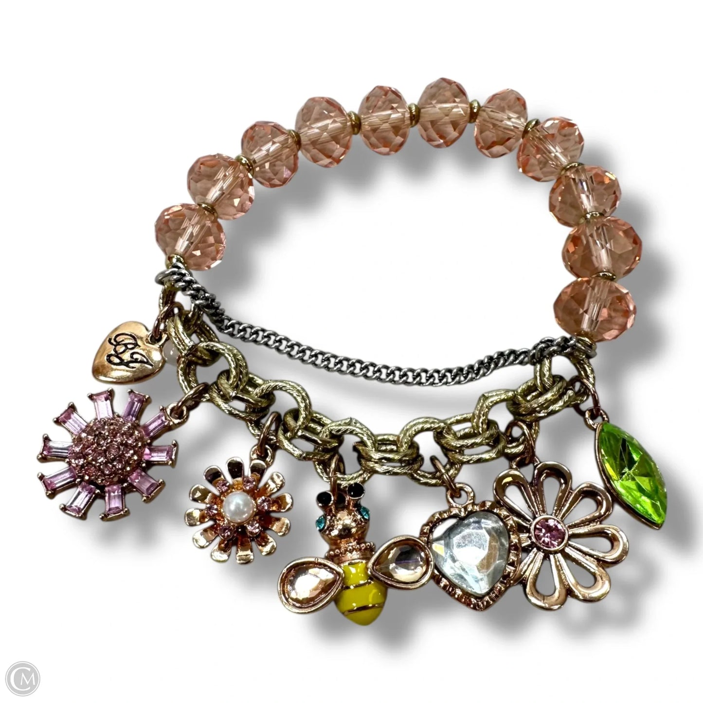 Bracelet charm Beaded By Betsey Johnson