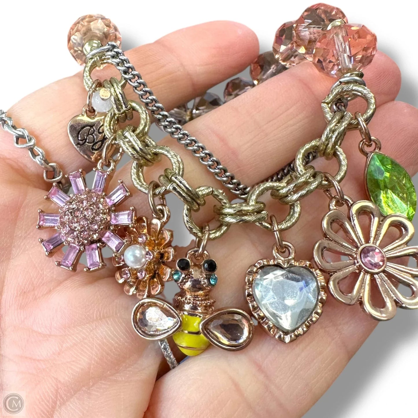 Bracelet charm Beaded By Betsey Johnson