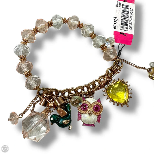 Charm Bracelet Chain By Betsey Johnson