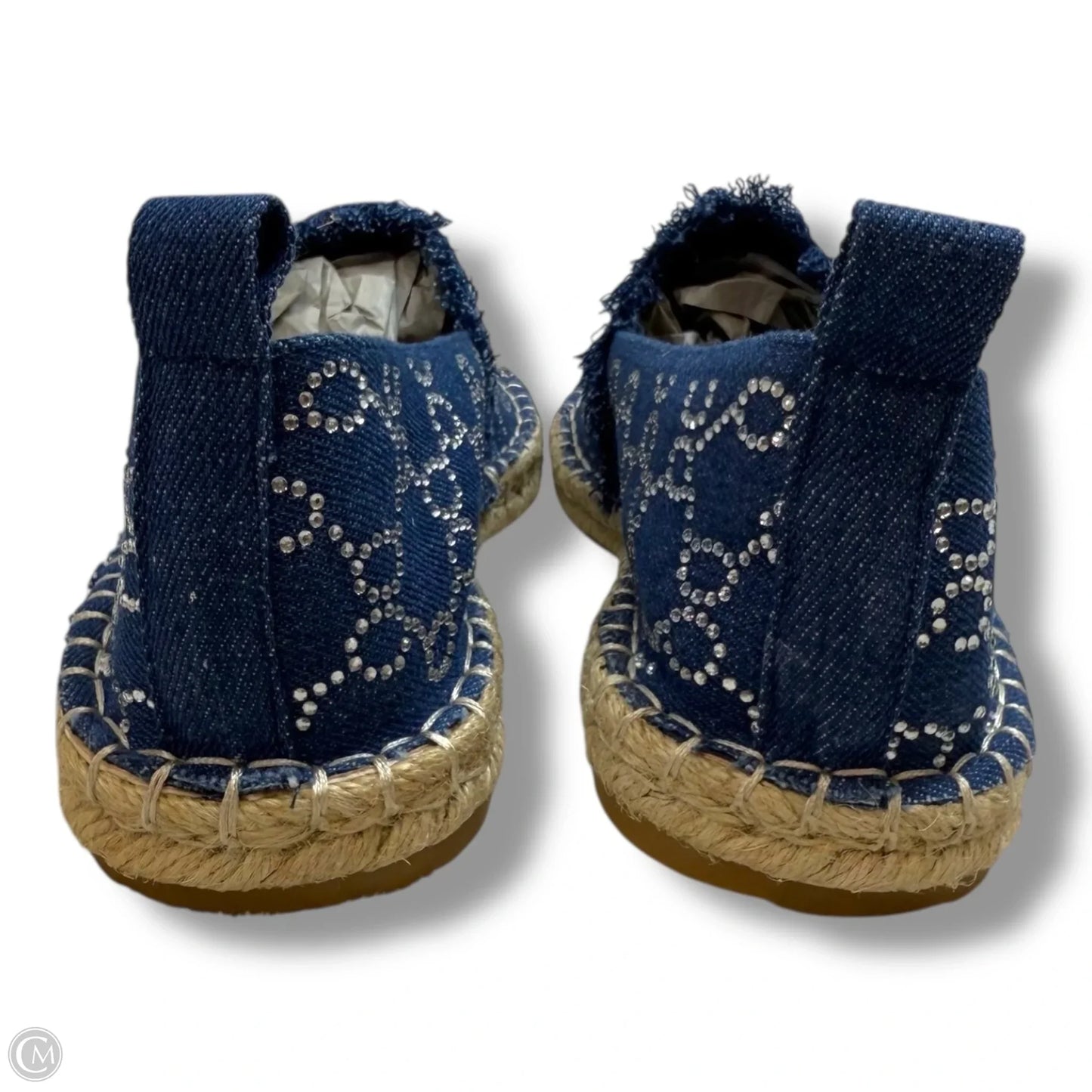 Shoes Flats By Rouge In Blue, Size: 10