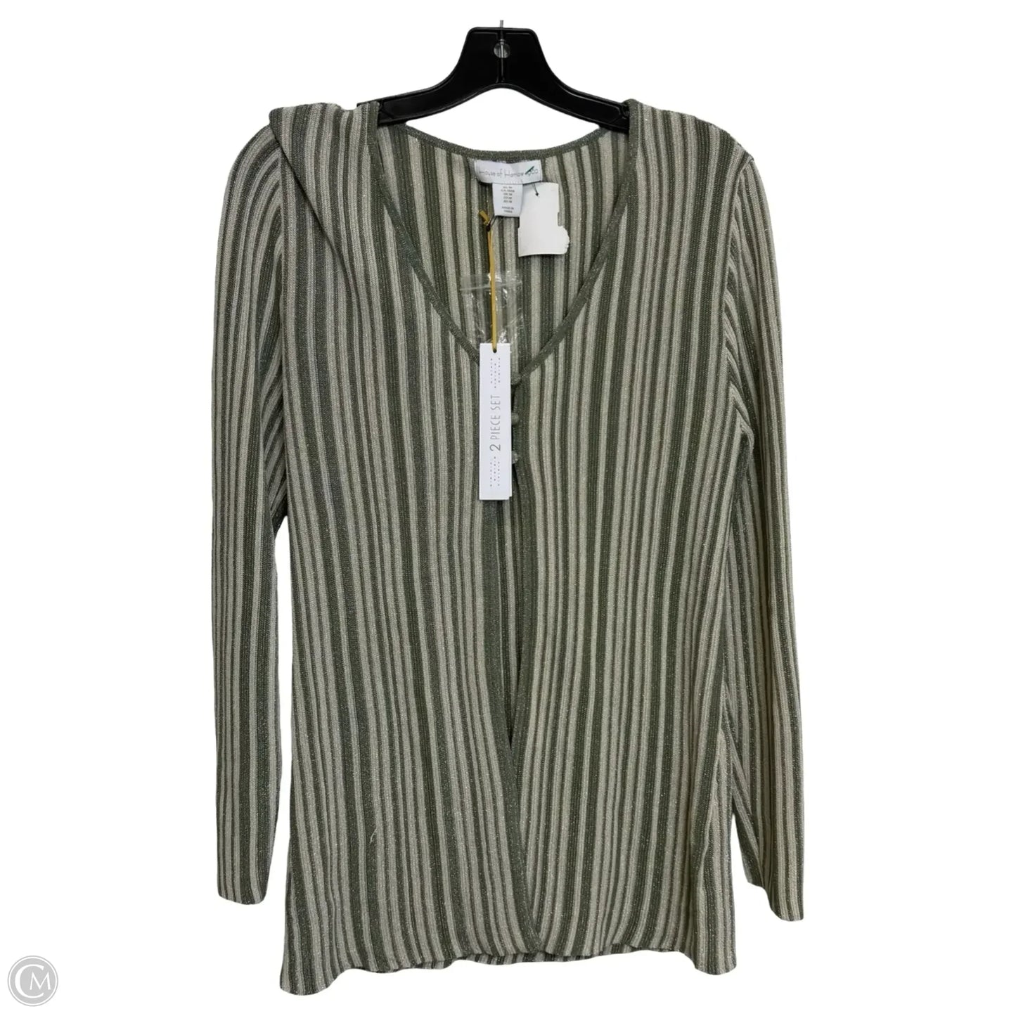 Cardigan By House Of Harlow In Striped Pattern, Size: M