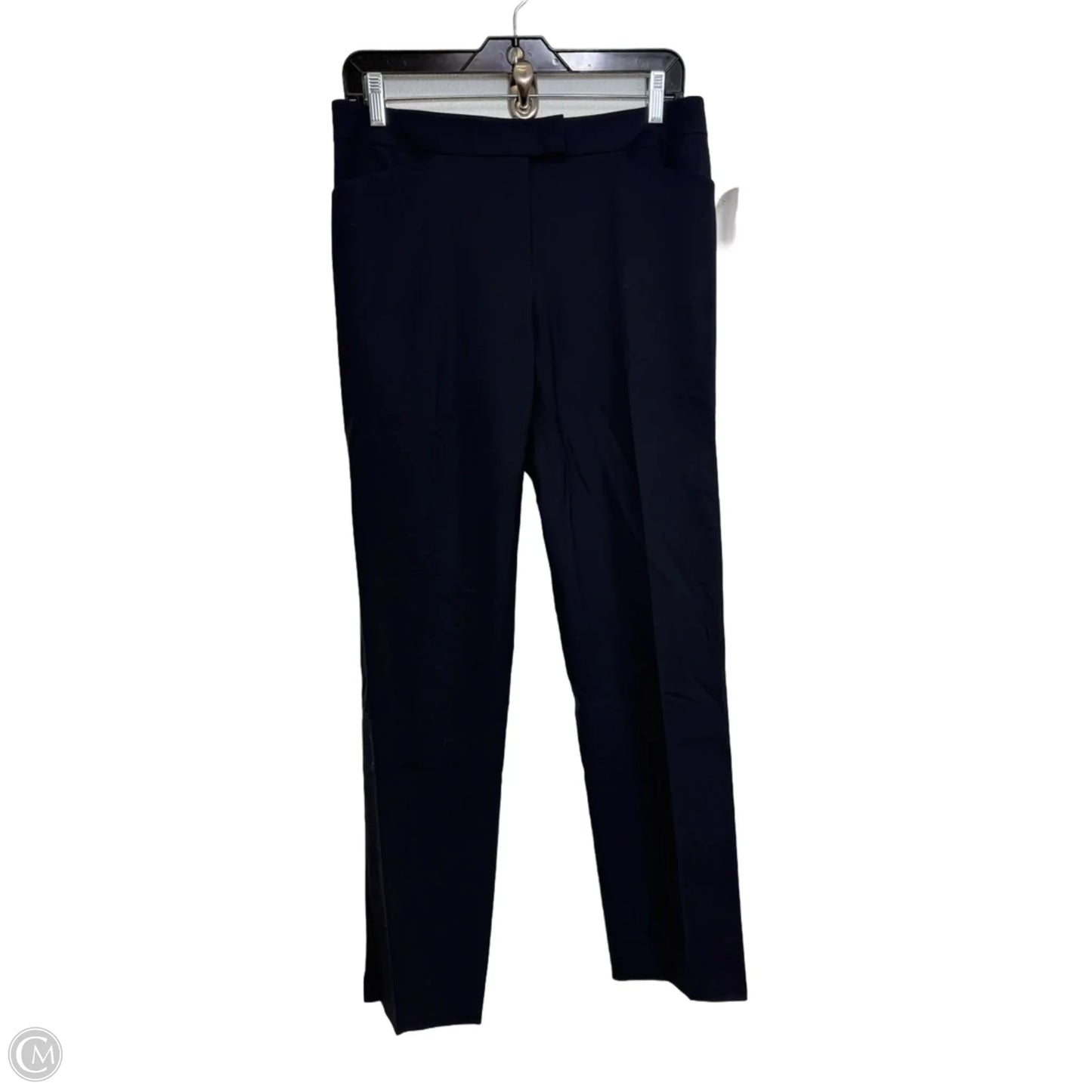 Pants Designer By Lafayette 148 In Navy, Size: 4