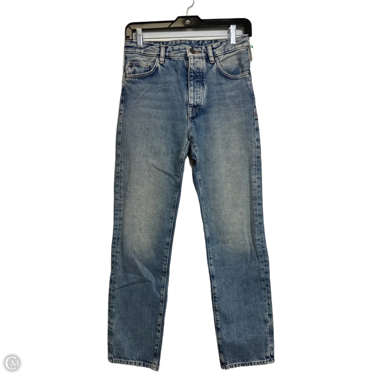 Jeans Boot Cut By Massimo Dutti In Blue Denim, Size: 2