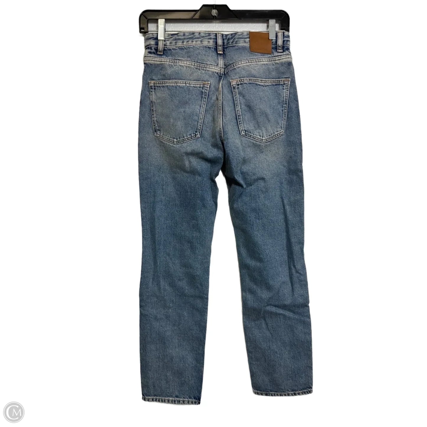 Jeans Boot Cut By Massimo Dutti In Blue Denim, Size: 2