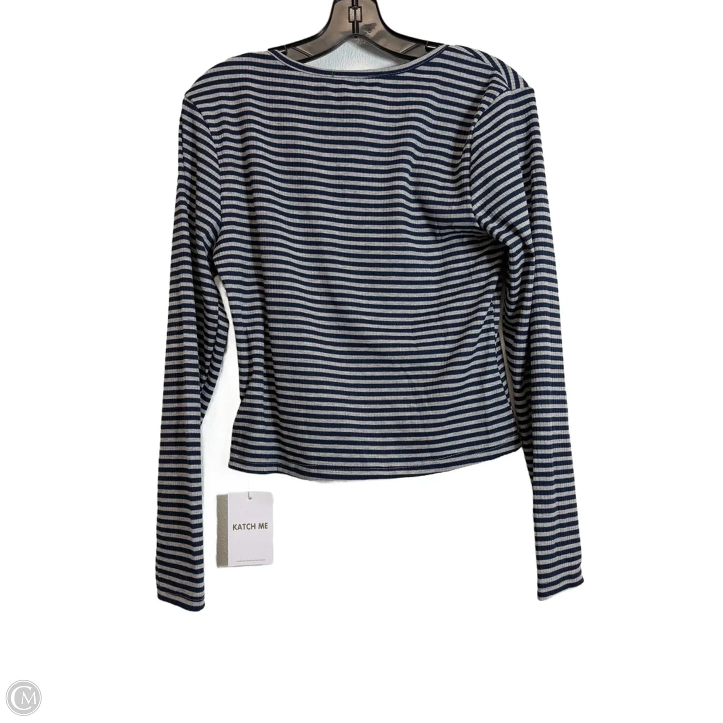 Lounge Set Pants By KATCH ME In Striped Pattern, Size: L