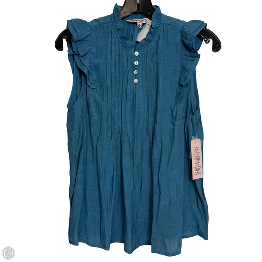 Top Sleeveless By Nanette By Nanette Lepore In Blue, Size: S