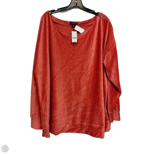 Top Long Sleeve By Lane Bryant In Orange, Size: 18/20