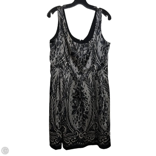 Dress Casual Short By Nine West Apparel In Black, Size: 14