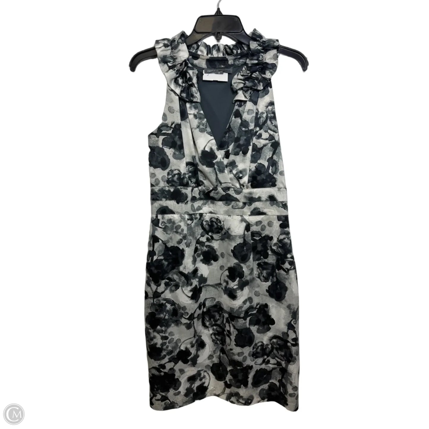 Dress Party Short By Donna Ricco In Black & White, Size: 10