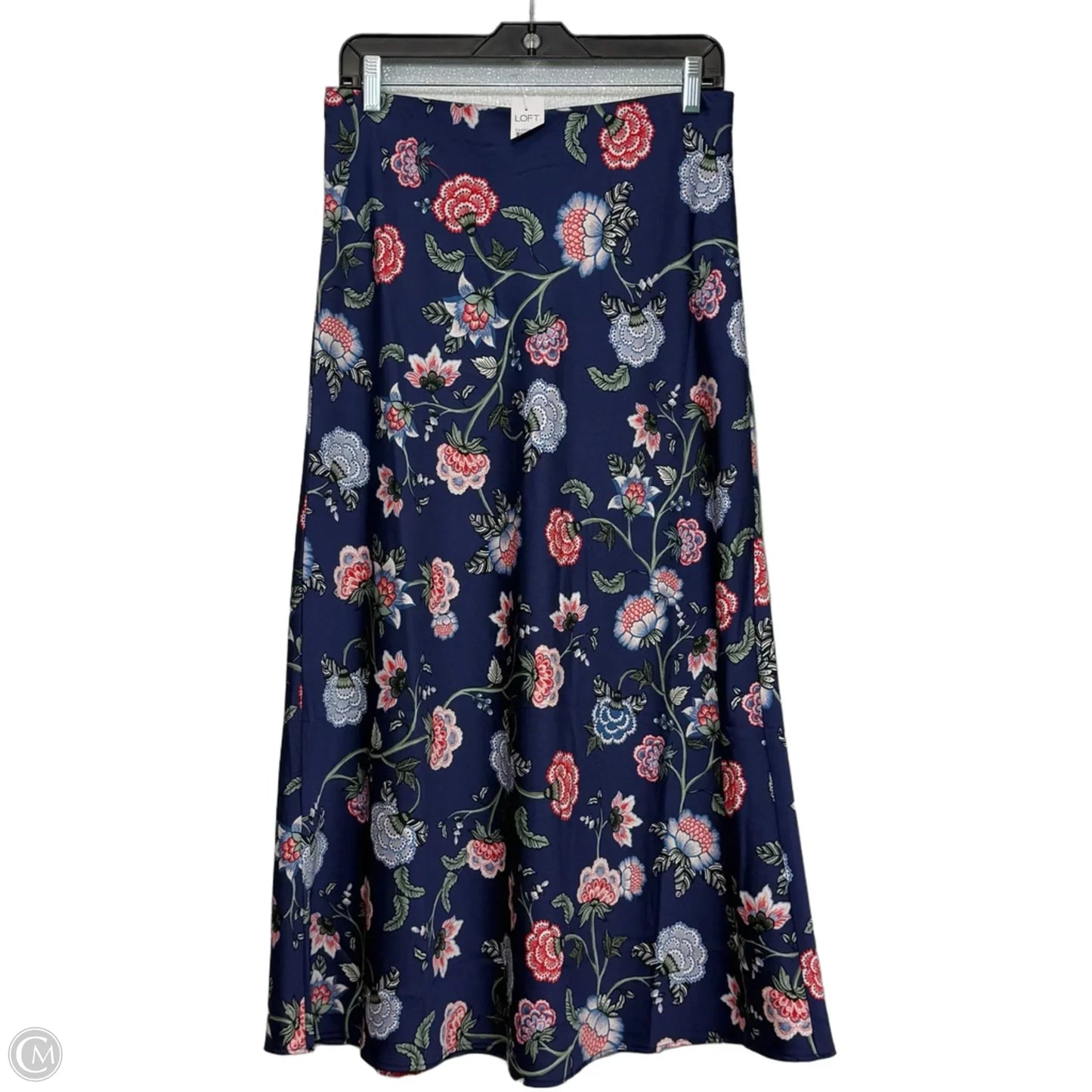 Skirt Maxi By Loft In Floral Print, Size: M