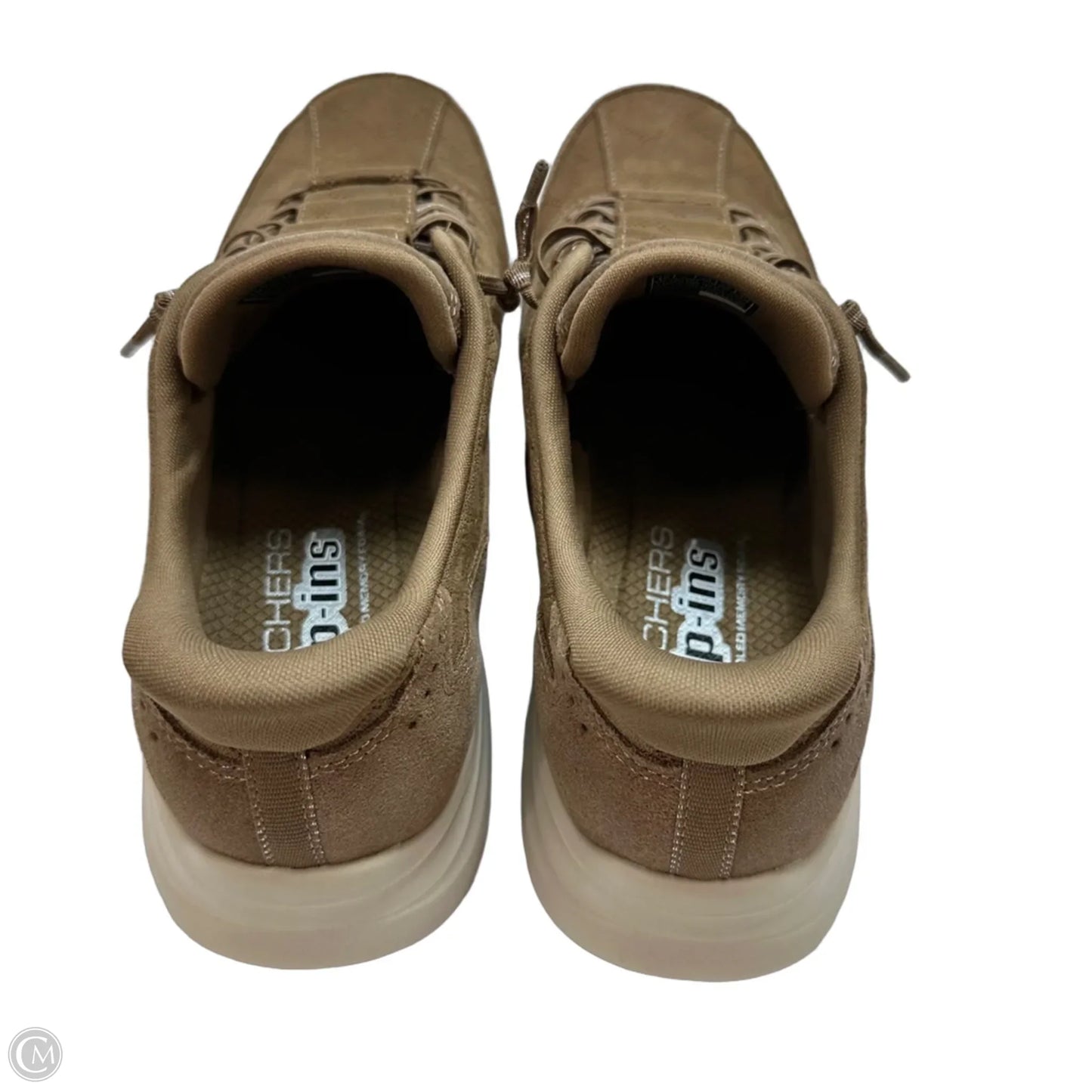 Shoes Sneakers slip ons By Skechers In Tan, Size: 10