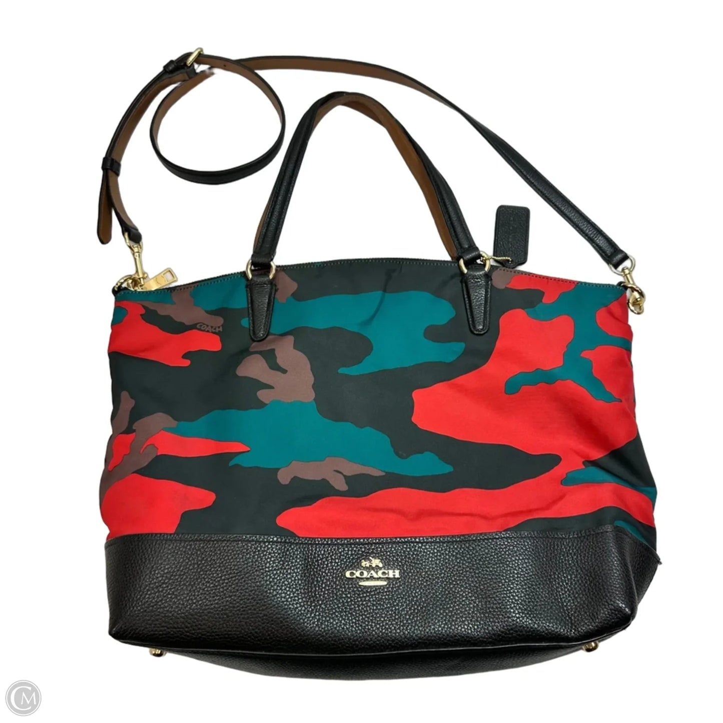 Handbag Designer By Coach, Size: Medium