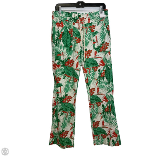 Pants Lounge By Roxy In Tropical Print, Size: S