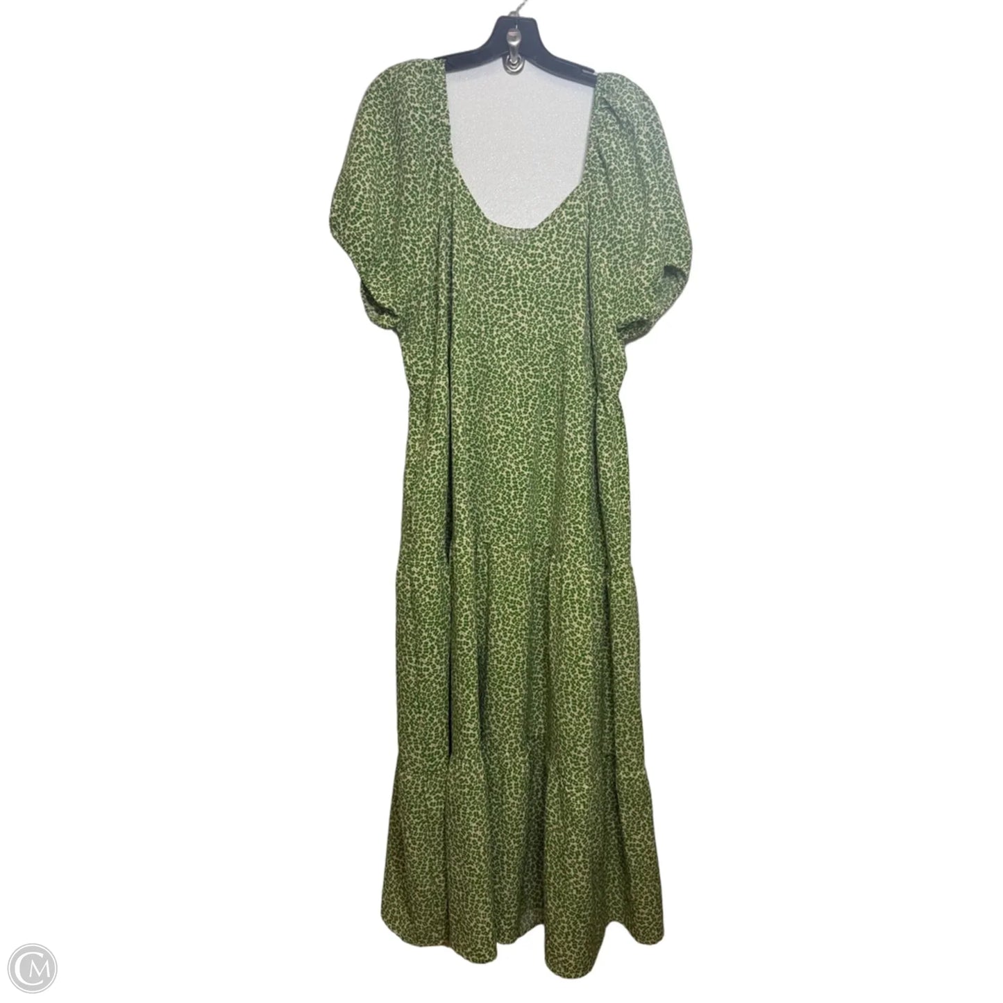 Dress Casual Maxi By Baevely In Green, Size: 2x