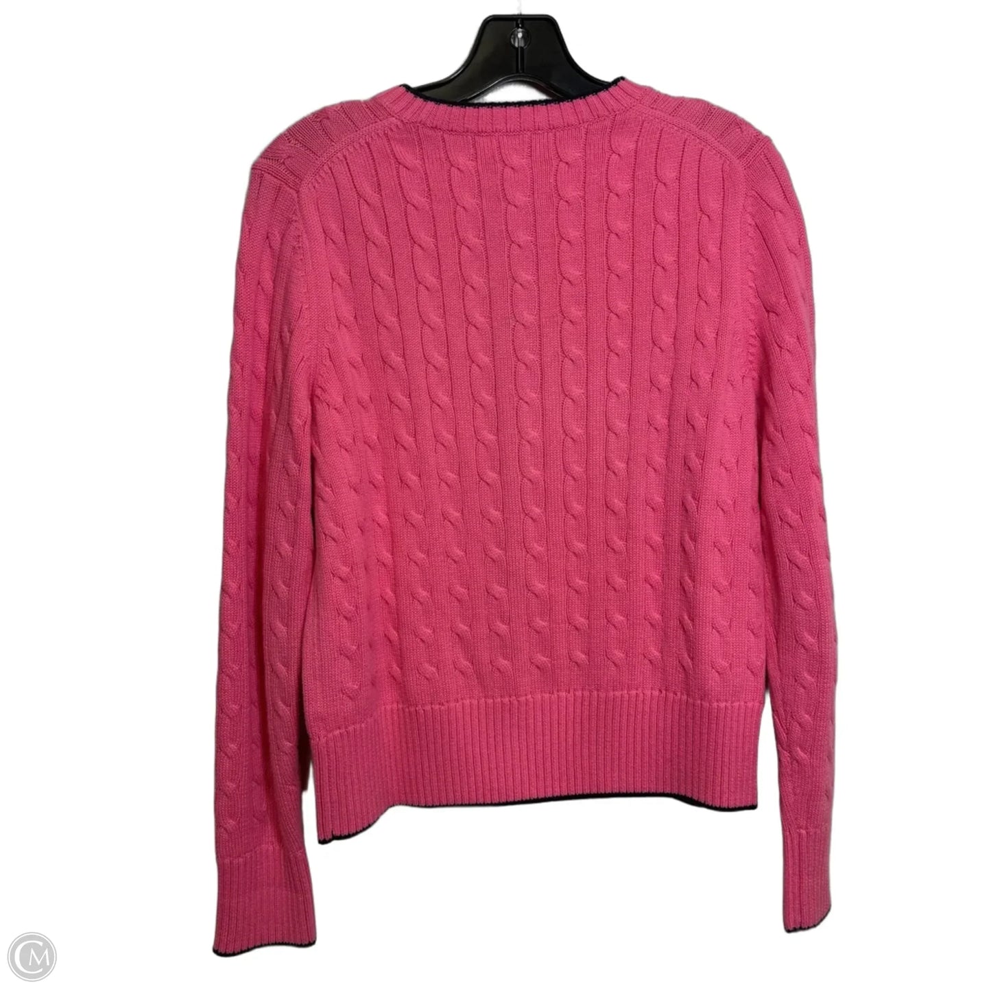 Cardigan By Brooks Brothers In Pink, Size: M