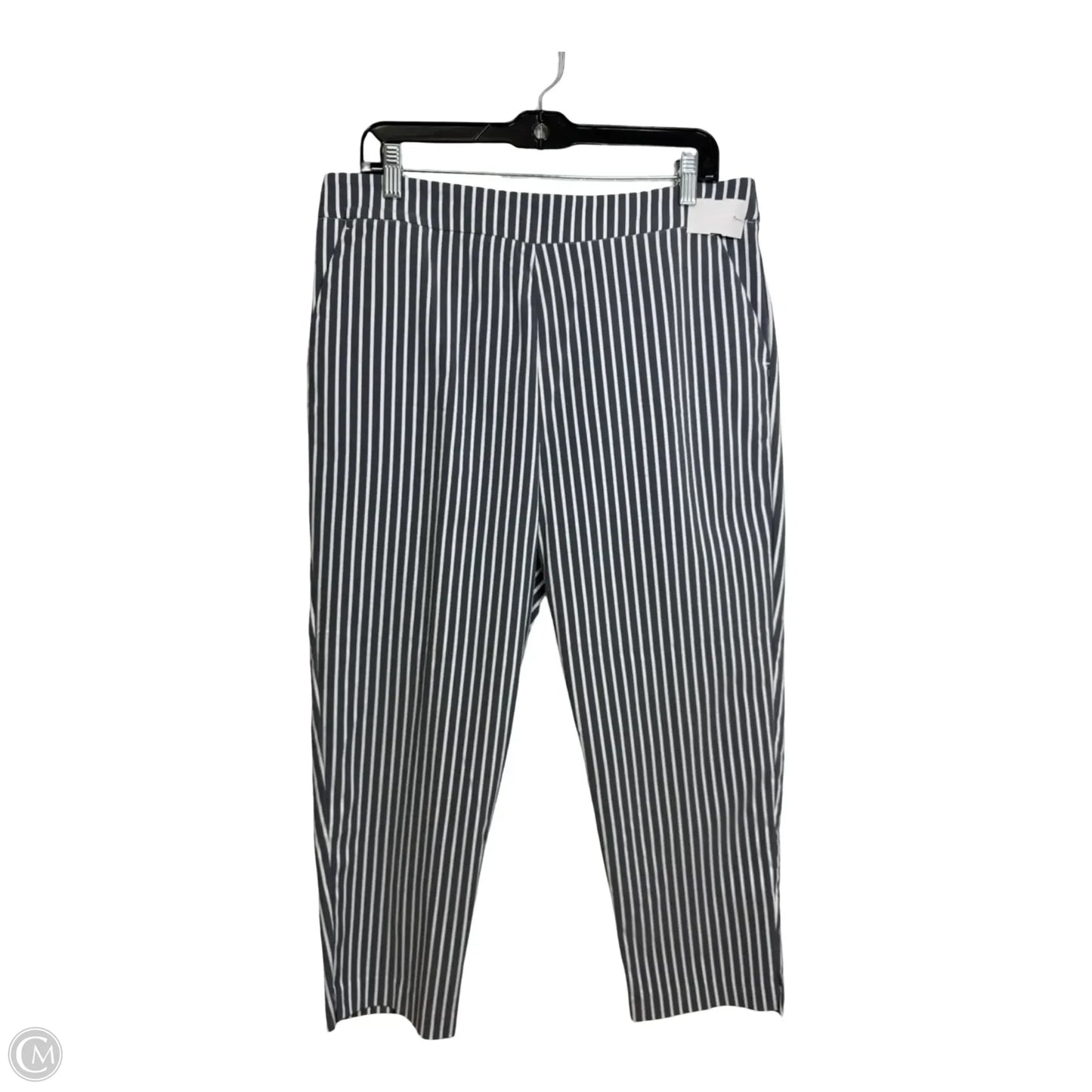 Pants Dress By Counterparts In Striped Pattern, Size: L