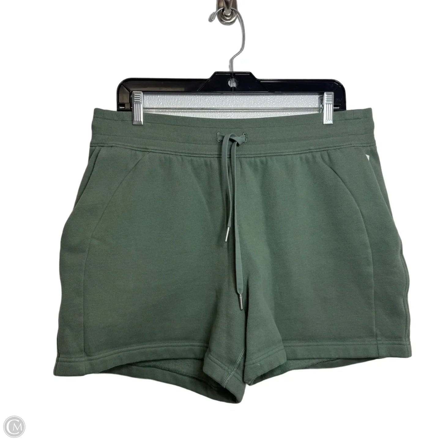 Athletic Shorts By Lululemon In Green, Size: 12