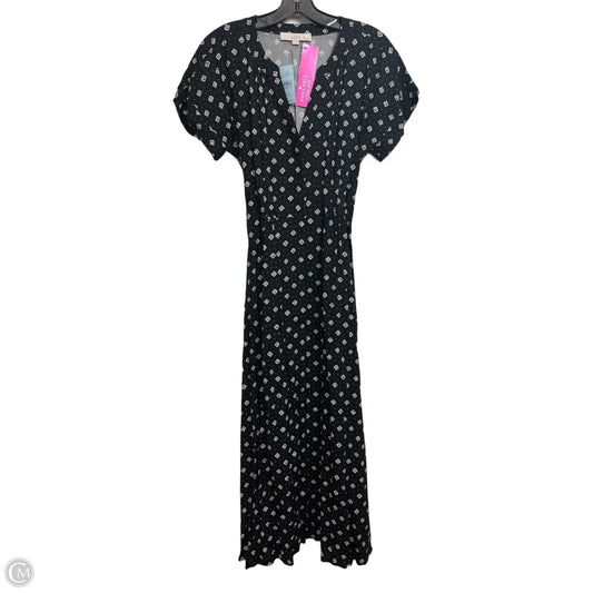 Dress Casual Maxi By Loft In Black, Size: 4p