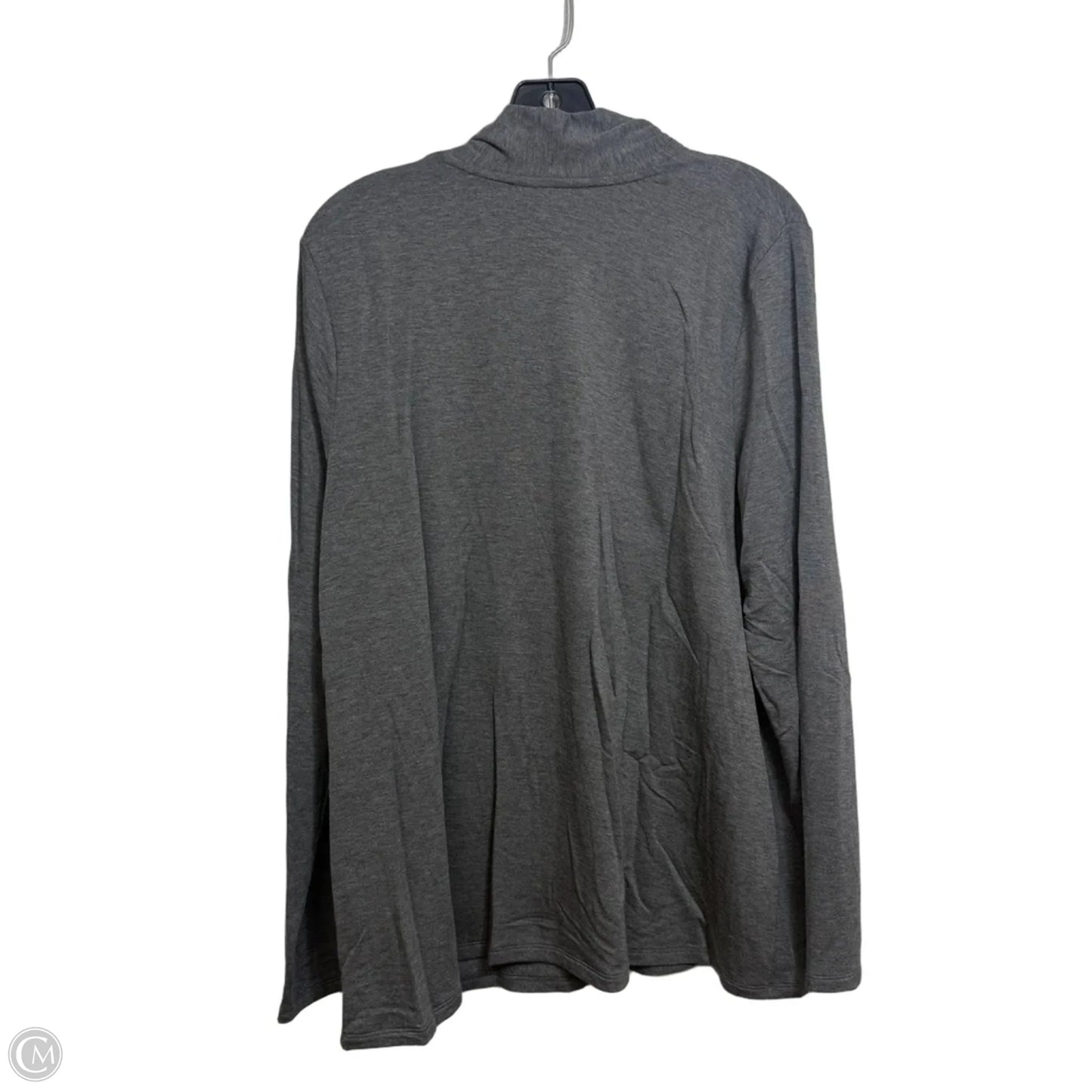 Top Long Sleeve By J. Jill In Grey, Size: L
