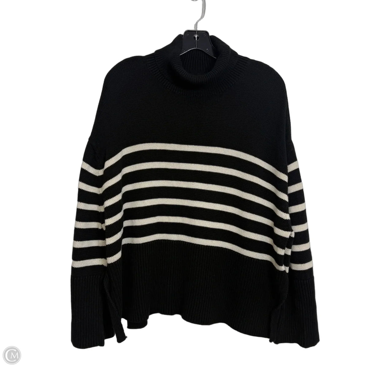 Sweater By Gap In Striped Pattern, Size: L