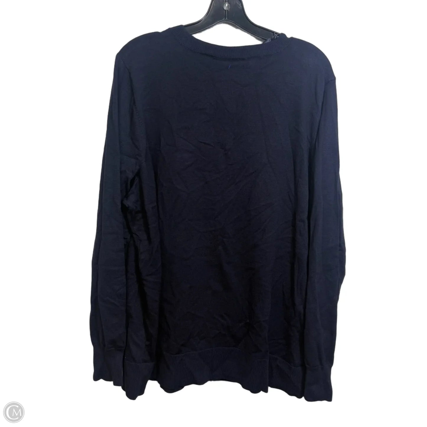 Cardigan By Lane Bryant In Navy, Size: 22