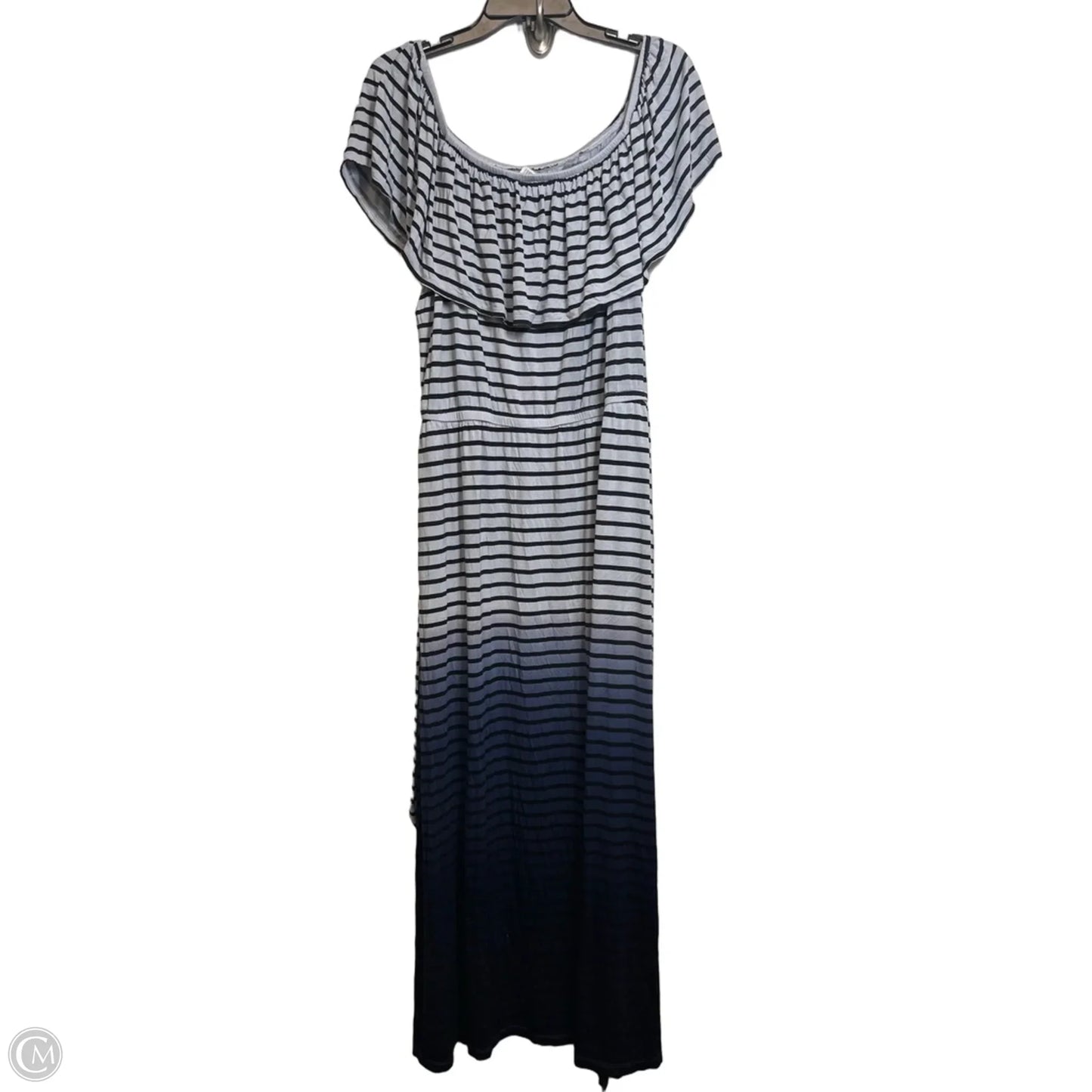 Dress Casual Maxi By Lane Bryant In Striped Pattern, Size: 18