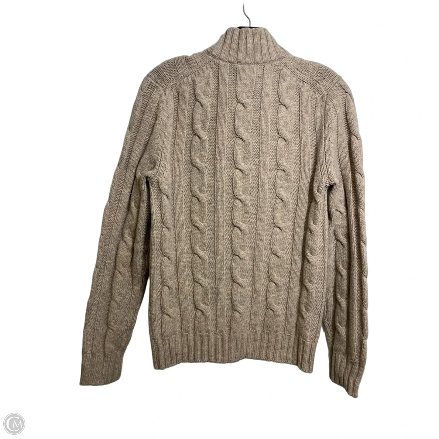 Sweater By Clothes Mentor In Tan, Size: S