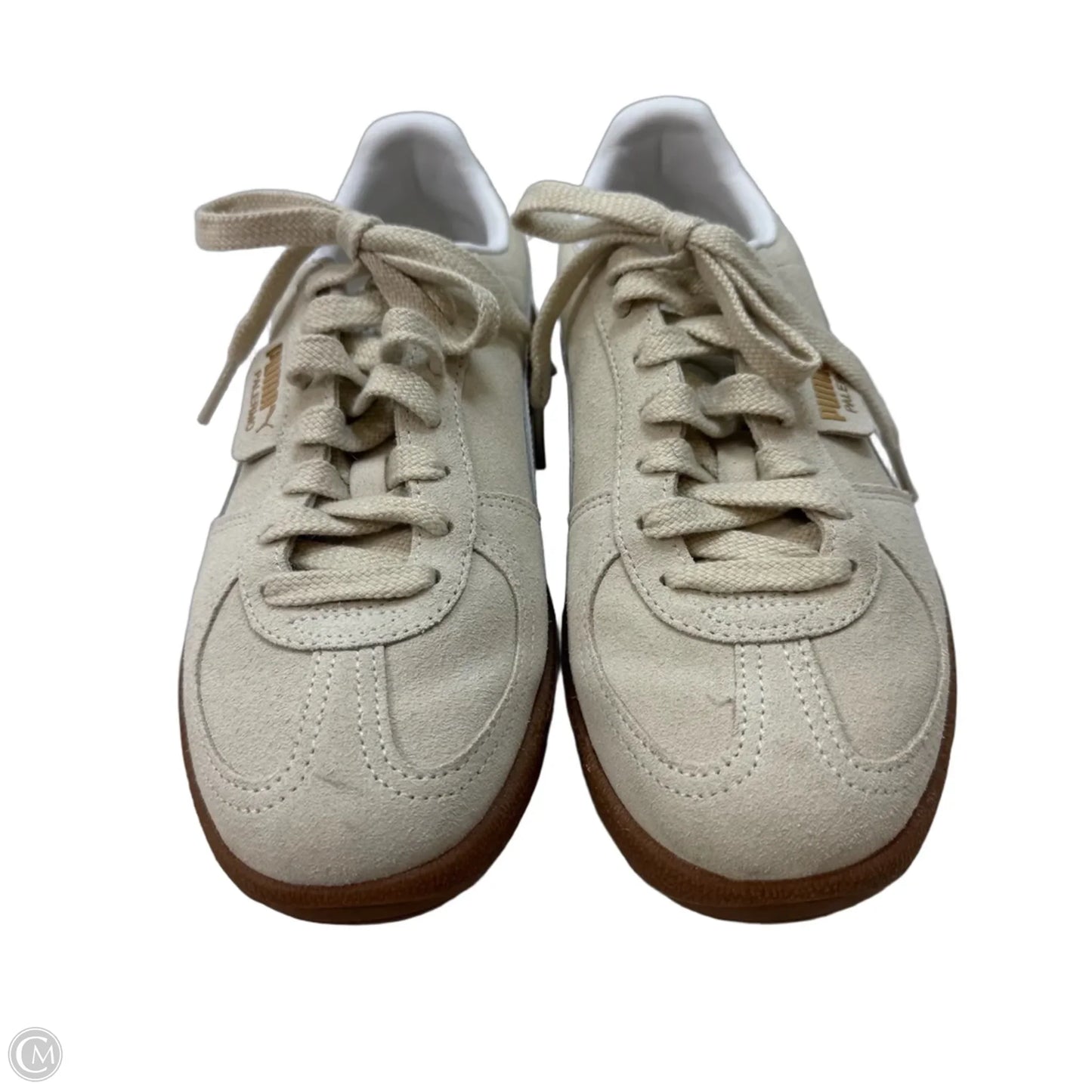 Shoes Sneakers By Puma In Cream, Size: 8.5