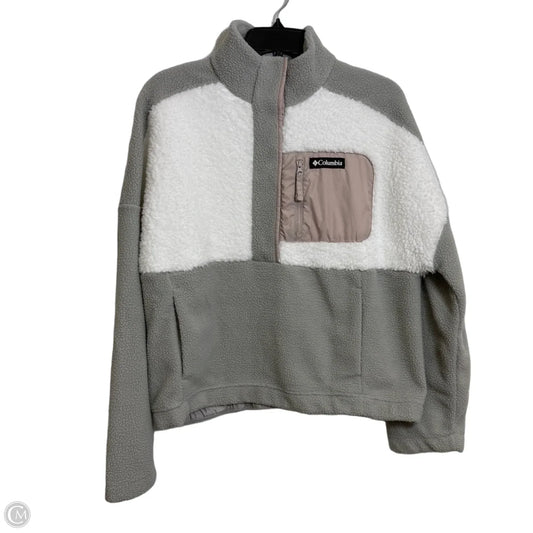 Athletic Jacket By Columbia In Grey, Size: L