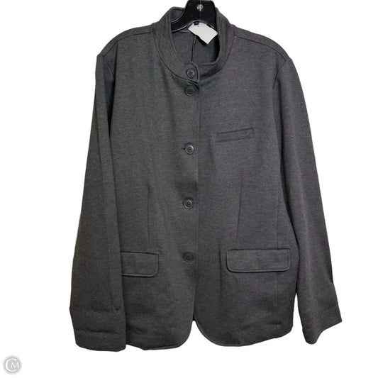 Blazer By Quince In Grey, Size: Xl
