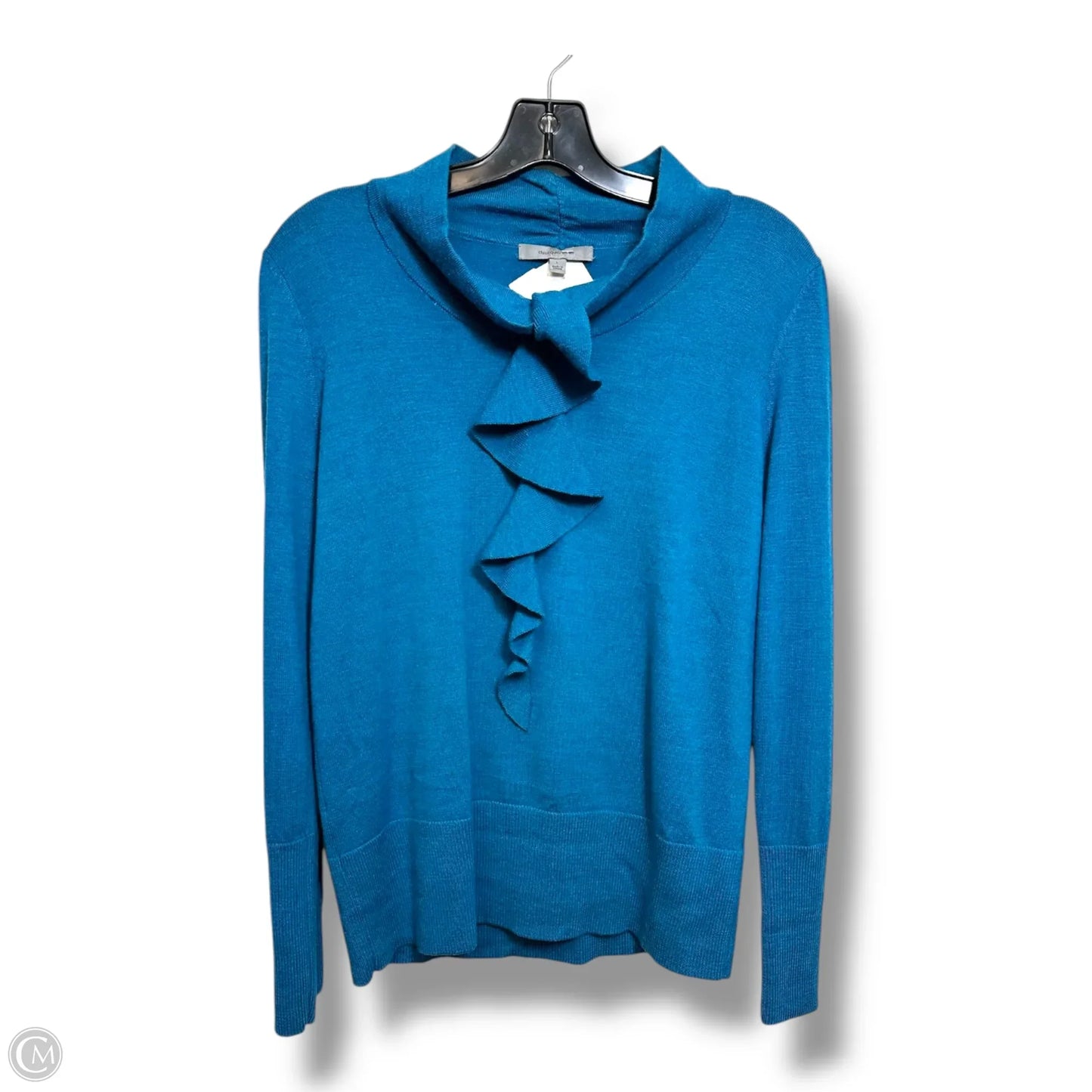 Sweater By Cmf In Teal, Size: L