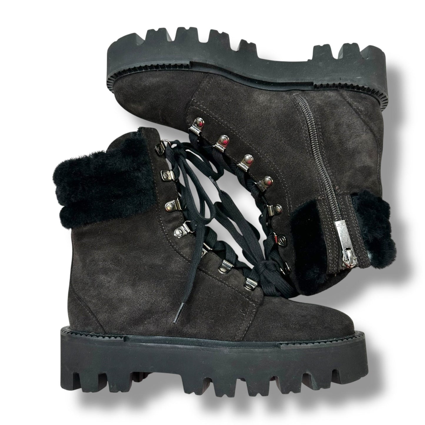 Boots Hiking By Aquatalia In Brown, Size: 5