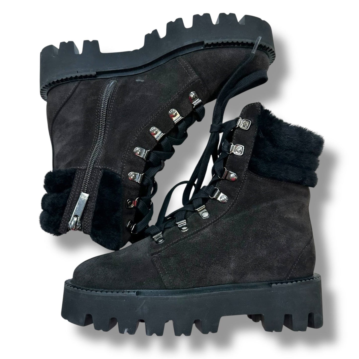 Boots Hiking By Aquatalia In Brown, Size: 5