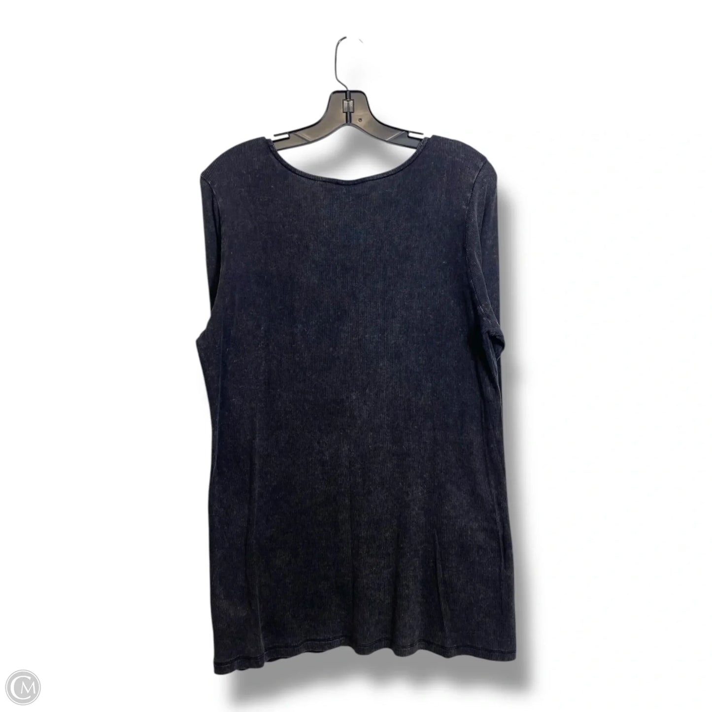 Top Long Sleeve Basic By Torrid In Black, Size: 2x