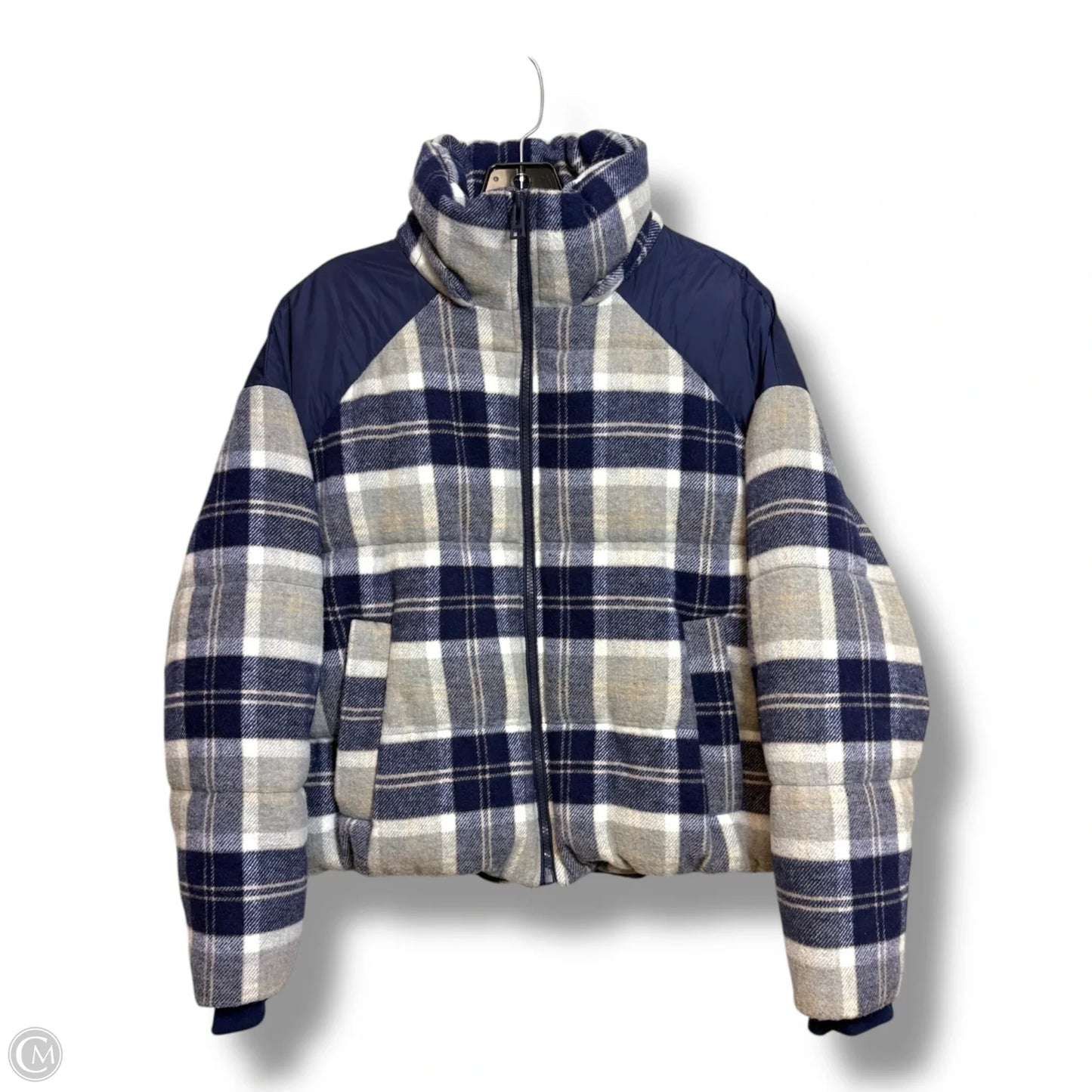 Coat Other By Zara In Plaid Pattern, Size: Xs