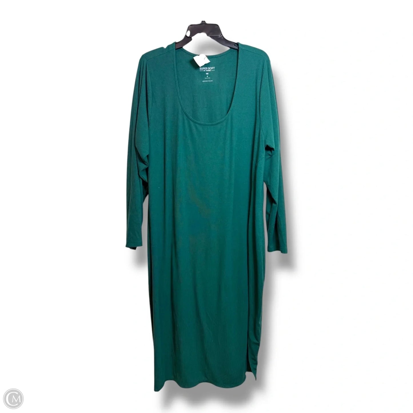Dress Casual Midi By Torrid In Green, Size: 4x
