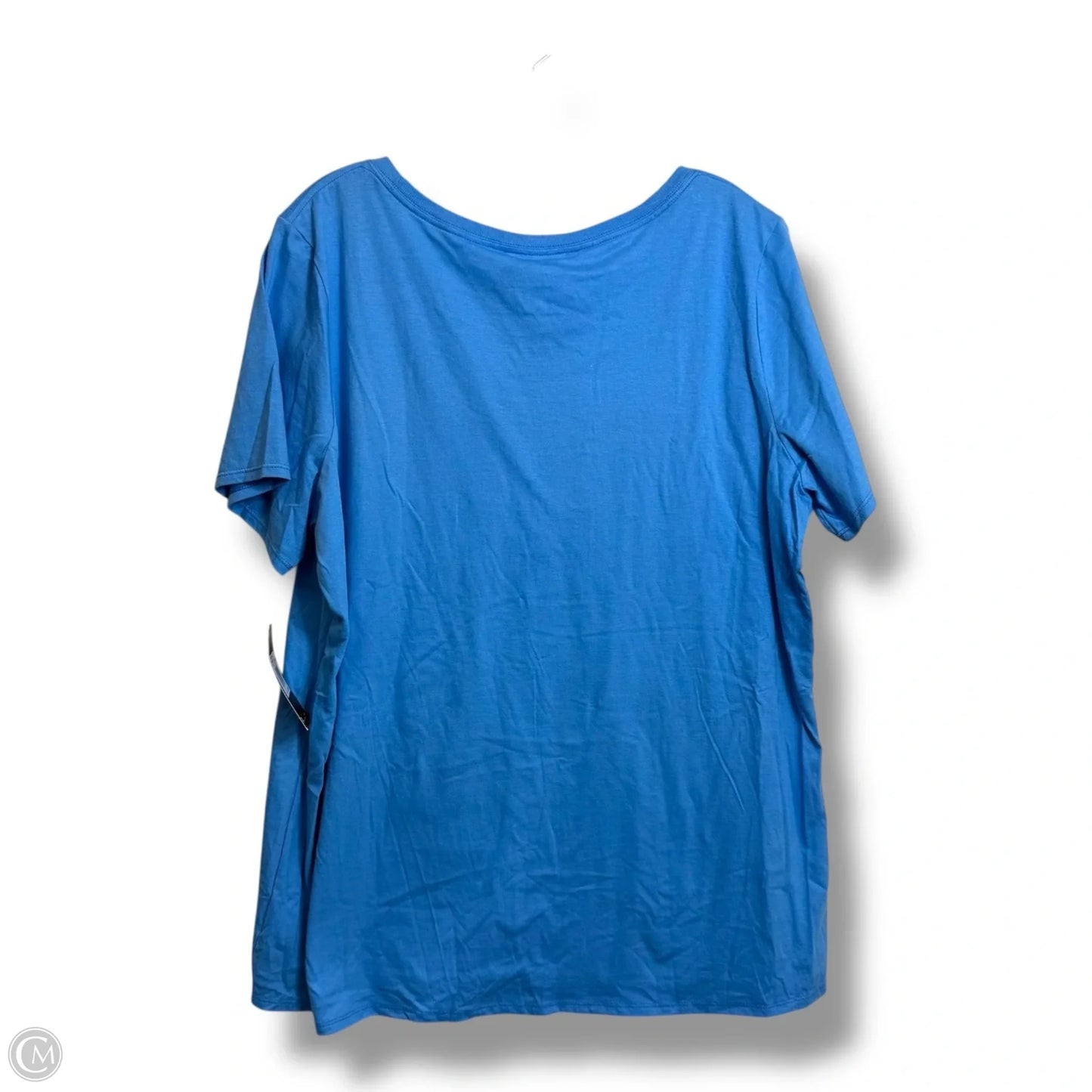 Athletic Top Short Sleeve By Nike Apparel In Blue, Size: Xxl