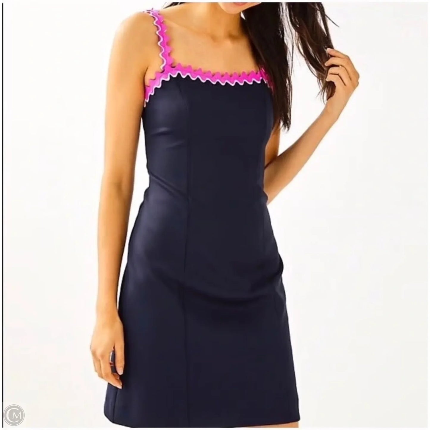 Dress Designer By Lilly Pulitzer In Navy, Size: Xs